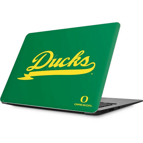 University of Oregon Ducks Logo and Wings Apple MacBook Skin