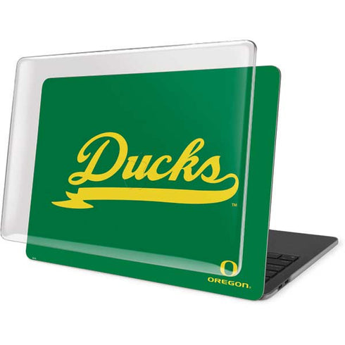 University of Oregon Ducks Logo and Wings MacBook Pro 16in (2019-20) Case plus Skin
