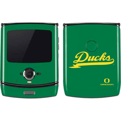 University of Oregon Ducks Logo and Wings Motorola RAZR Skin