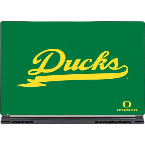 University of Oregon Ducks Logo and Wings MSI GS65 Stealth Laptop Skin