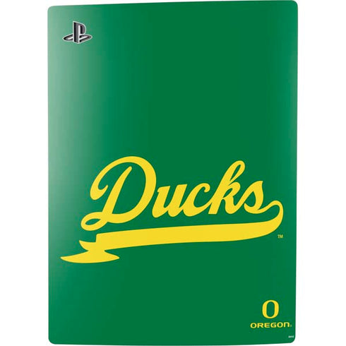 University of Oregon Ducks Logo and Wings PS5 Digital Edition Bundle Skin
