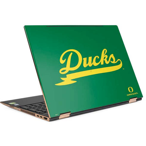 University of Oregon Ducks Logo and Wings HP Spectre Skin