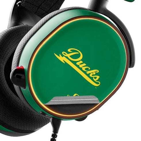 University of Oregon Ducks Logo and Wings SteelSeries Arctis 5 Skin