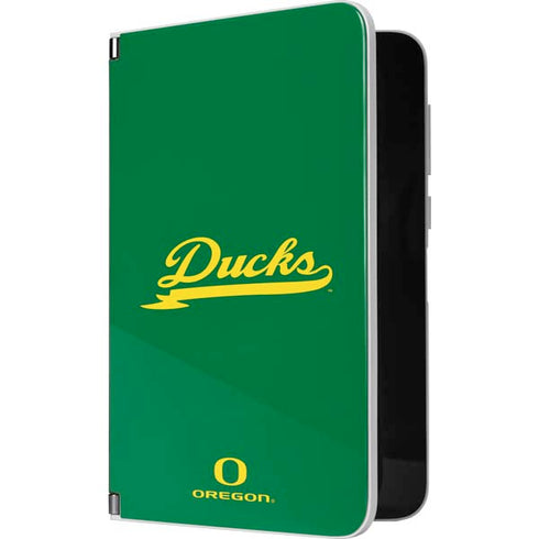 University of Oregon Ducks Logo and Wings Surface Duo Skin