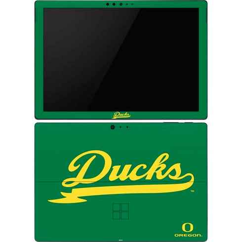 University of Oregon Ducks Logo and Wings Surface Pro 6 Skin