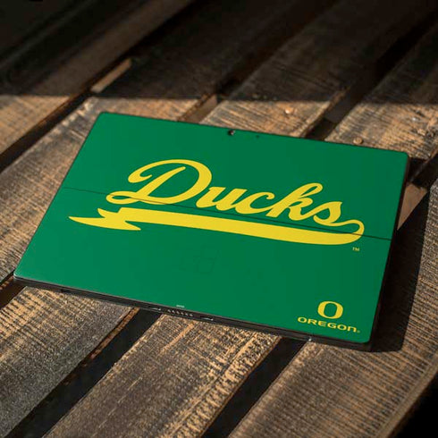 University of Oregon Ducks Logo and Wings Surface Pro 7 Skin