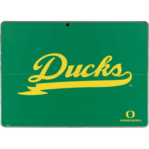 University of Oregon Ducks Logo and Wings Surface Pro 8 Skin