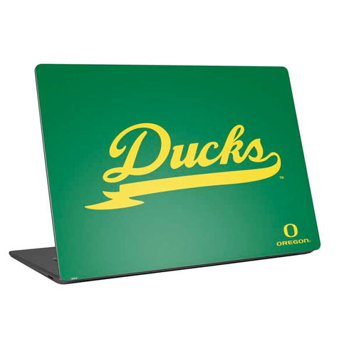 University of Oregon Ducks Logo and Wings Universal Laptop 12in (9.8 x 6.8in) Skin