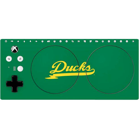 University of Oregon Ducks Logo and Wings Xbox Adaptive Controller Skin