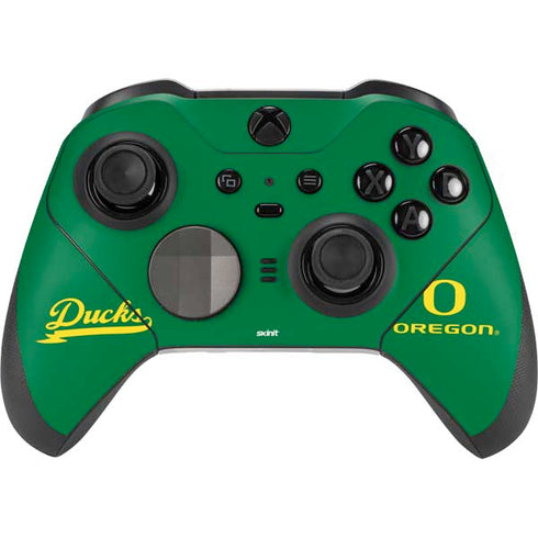 University of Oregon Ducks Logo and Wings Xbox Elite Wireless Controller Series 2 Skin