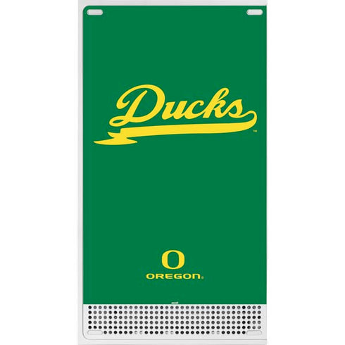 University of Oregon Ducks Logo and Wings Xbox Series S Console Skin