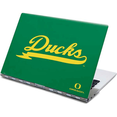 University of Oregon Ducks Logo and Wings Yoga 910 2-in-1 14in Touch-Screen Skin