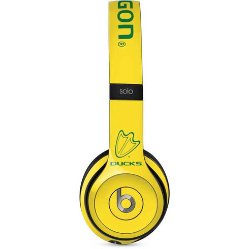 University of Oregon Ducks Logo Beats Solo 2 Wired Skin