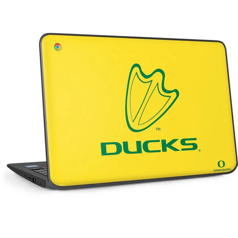 University of Oregon Ducks Logo HP Chromebook Skin