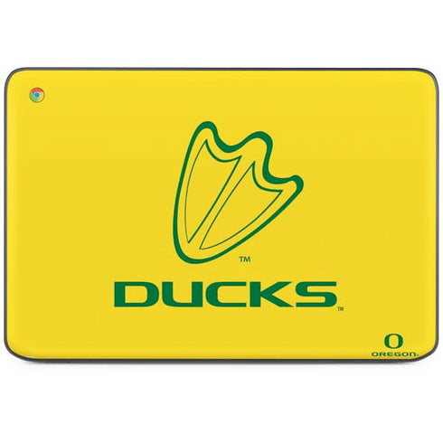 University of Oregon Ducks Logo HP Chromebook Skin