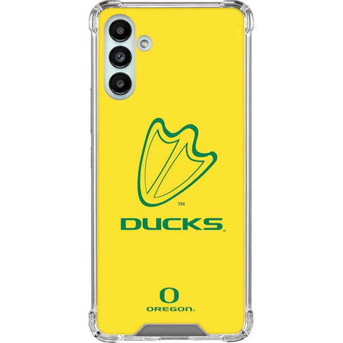 University of Oregon Ducks Logo Galaxy A13 5G Clear Case