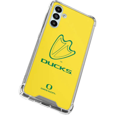 University of Oregon Ducks Logo Galaxy A13 5G Clear Case