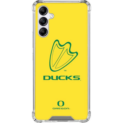 University of Oregon Ducks Logo Galaxy A15 5G Clear Case