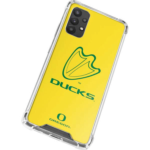 University of Oregon Ducks Logo Galaxy A32 5G Clear Case