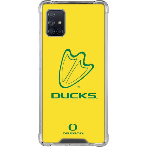 University of Oregon Ducks Logo Galaxy A51 5G Clear Case
