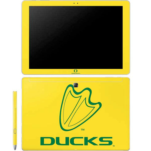 University of Oregon Ducks Logo Galaxy Book 12in Skin