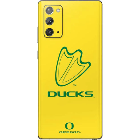 University of Oregon Ducks Logo Galaxy Note20 5G Skin