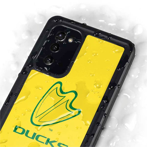 University of Oregon Ducks Logo Galaxy Note20 5G Waterproof Case