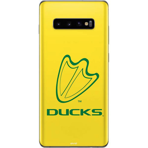 University of Oregon Ducks Logo Galaxy S10 Plus Skin
