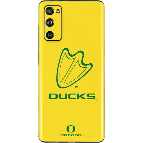 University of Oregon Ducks Logo Galaxy S20 Fan Edition Skin
