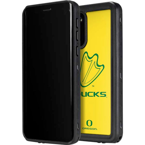 University of Oregon Ducks Logo Galaxy S20 Waterproof Case