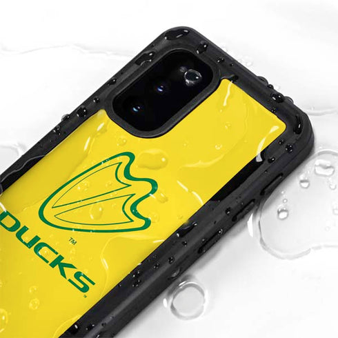 University of Oregon Ducks Logo Galaxy S20 Waterproof Case