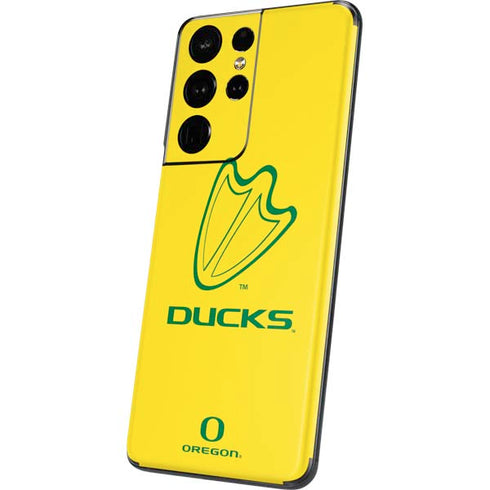 University of Oregon Ducks Logo Galaxy S21 Ultra 5G Skin