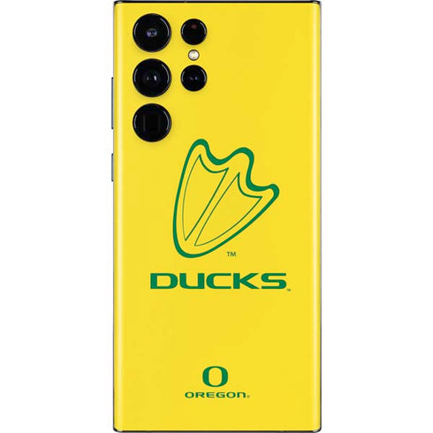University of Oregon Ducks Logo Galaxy S22 Ultra Skin