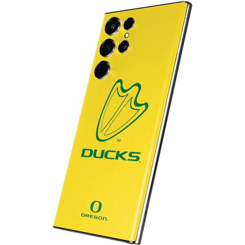 University of Oregon Ducks Logo Galaxy S22 Ultra Skin