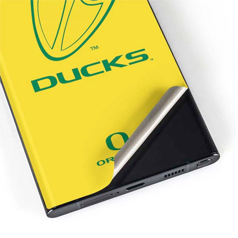 University of Oregon Ducks Logo Galaxy S22 Ultra Skin
