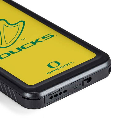 University of Oregon Ducks Logo Galaxy S23 Plus Waterproof Case