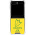 University of Oregon Ducks Logo Galaxy Z Flip5 5G Clear Case