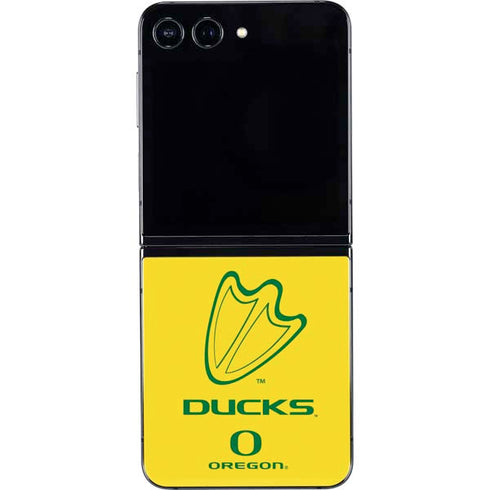 University of Oregon Ducks Logo Galaxy Z Flip5 5G Skin