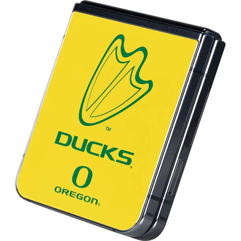 University of Oregon Ducks Logo Galaxy Z Flip5 5G Skin
