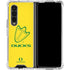 University of Oregon Ducks Logo Galaxy Z Fold4 5G Clear Case