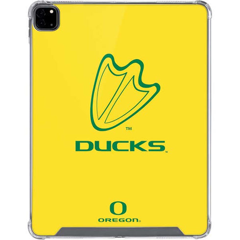 University of Oregon Ducks Logo iPad Pro 12.9in (2020) Clear Case