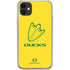 University of Oregon Ducks Logo iPhone 11 Clear Case