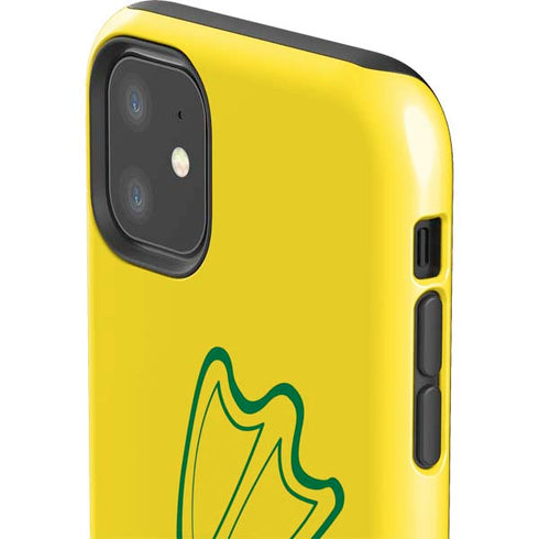 University of Oregon Ducks Logo iPhone 11 Impact Case