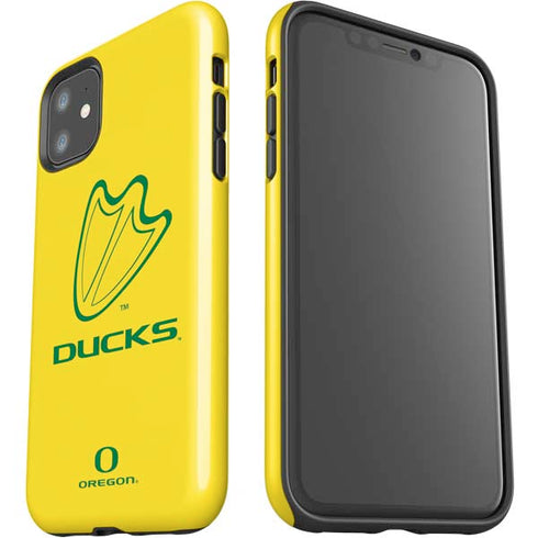 University of Oregon Ducks Logo iPhone 11 Impact Case