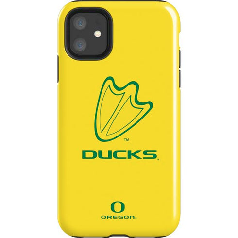 University of Oregon Ducks Logo iPhone 11 Impact Case