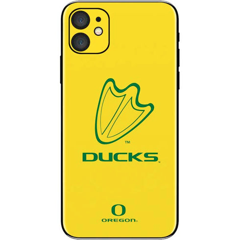 University of Oregon Ducks Logo iPhone 11 Skin
