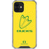 University of Oregon Ducks Logo iPhone 12 Mini Clear Case
