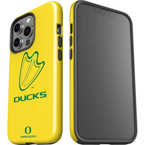 University of Oregon Ducks Logo iPhone 15 Pro Impact Case