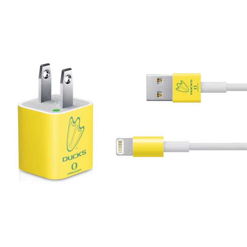 University of Oregon Ducks Logo iPhone Charger (5W USB) Skin