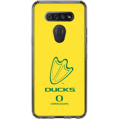 University of Oregon Ducks Logo LG K51/Q51 Clear Case